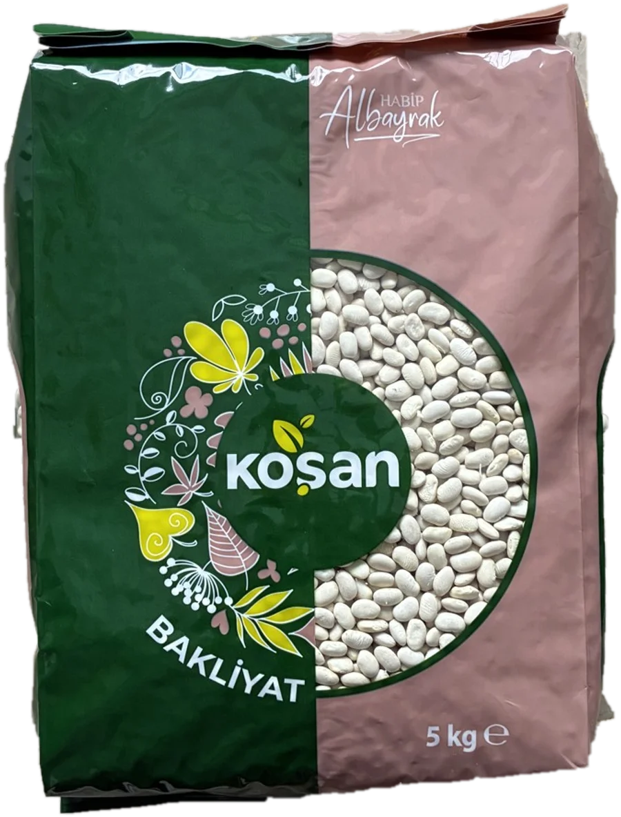 Koşan Bakliyat 5 kg kuru fasulye paketi